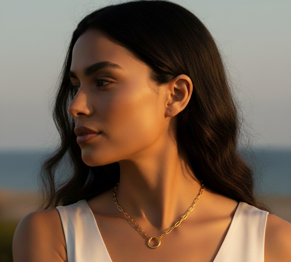 Aurelé Grand Round Clip (18 mm)