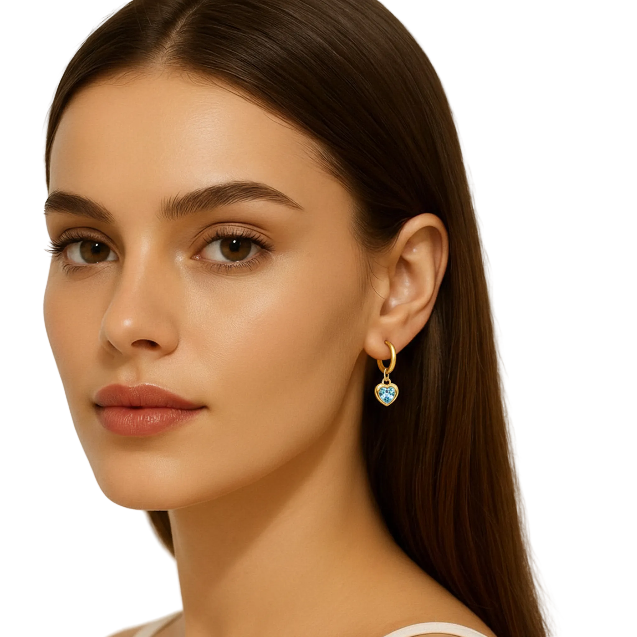 Aurelé Heart Birthstone Charm