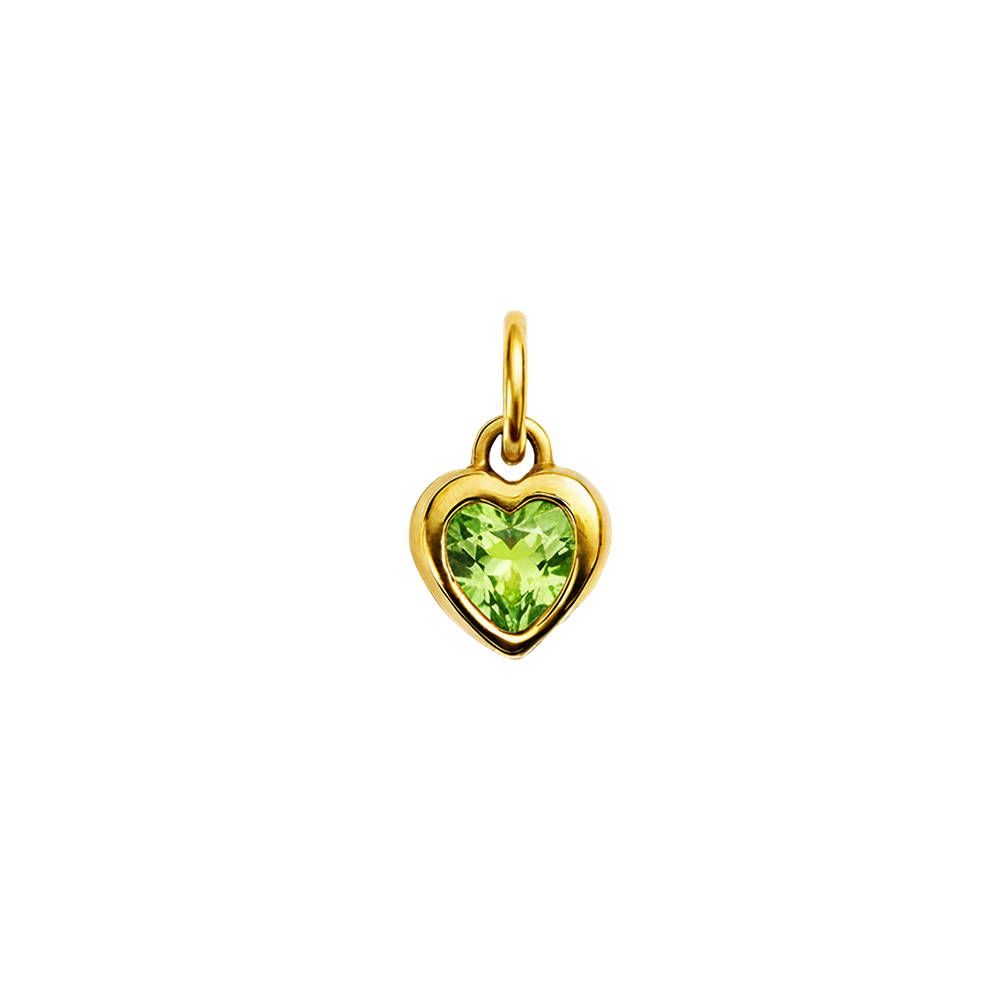 Aurelé Heart Birthstone Charm