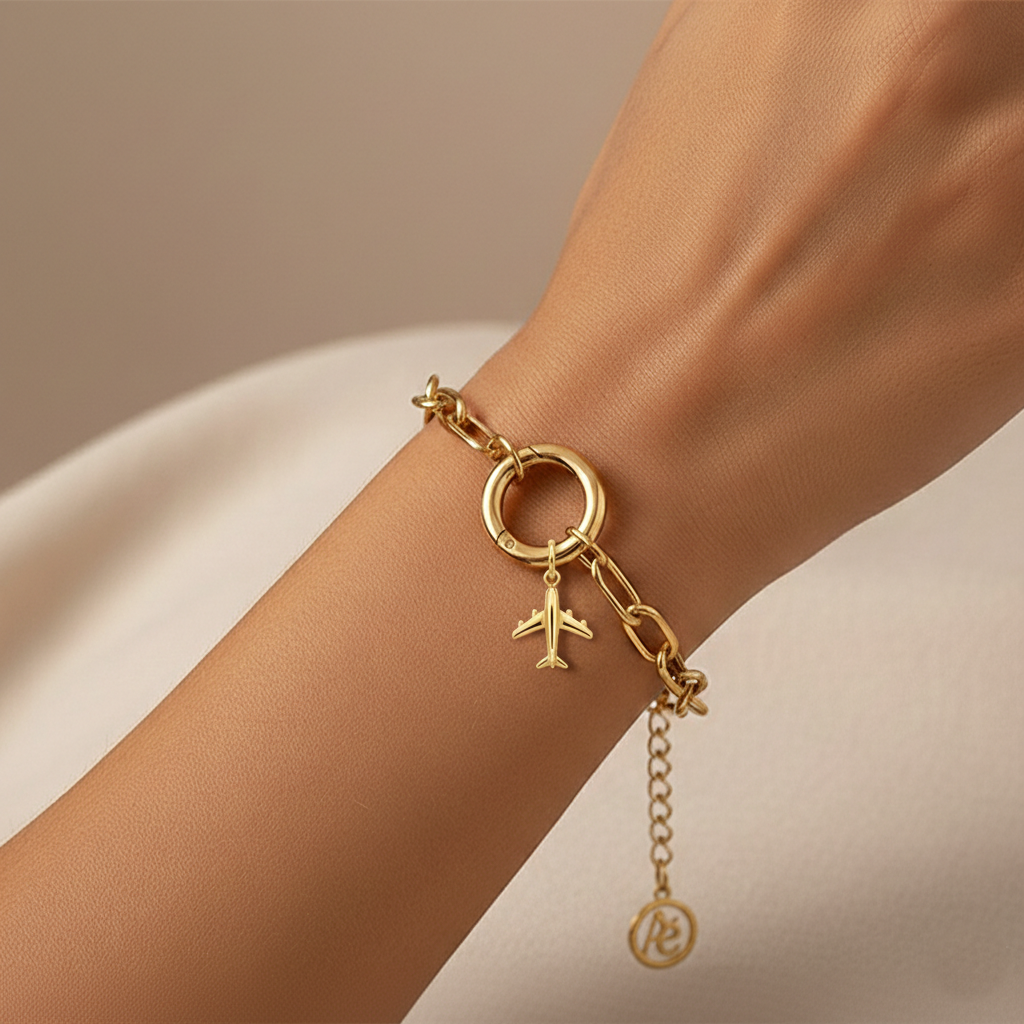 Aurelé Airplane Charm